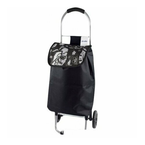 Тележка для багажа Feniks, черный сумка тележка 39 л 30х50х26 см серый черный