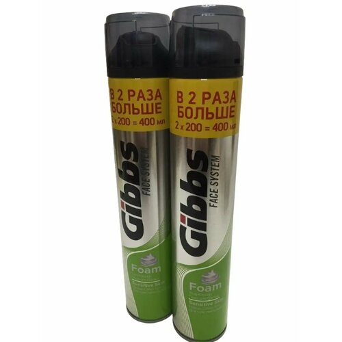Пена для бритья Gibbs 2шт 400мл 684₽