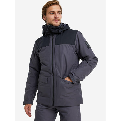 Куртка спортивная GLISSADE, размер 46, серый куртка glissade размер 46 голубой бежевый