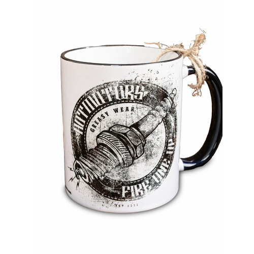 Кружка керамическая HOT MOTORS 