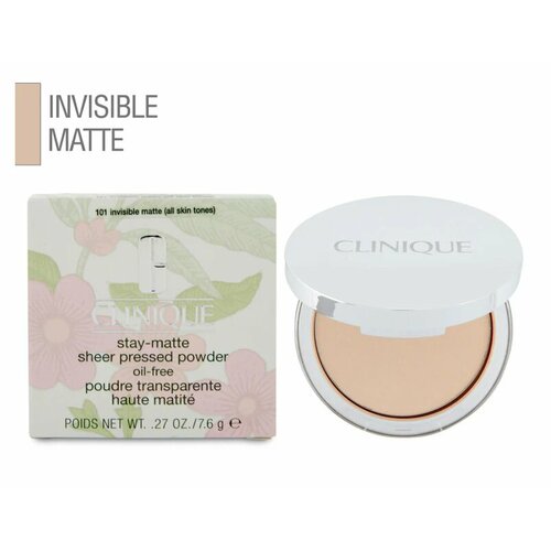 Stay-matte sheer pressed powder 7,6g 101 invisible matte пудра для лица focallure oil control stay matte powder 10 г