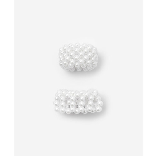 Набор резинок с жемчужным декором белые для девочки Gulliver р one size мод 224GSGA1116 899₽