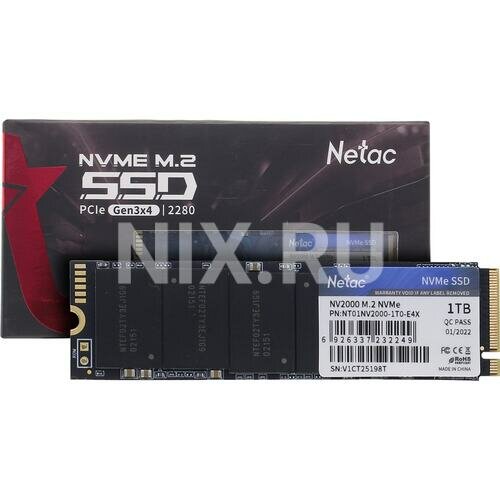 SSD Netac NV2000 NT01NV2000-1T0-E4X