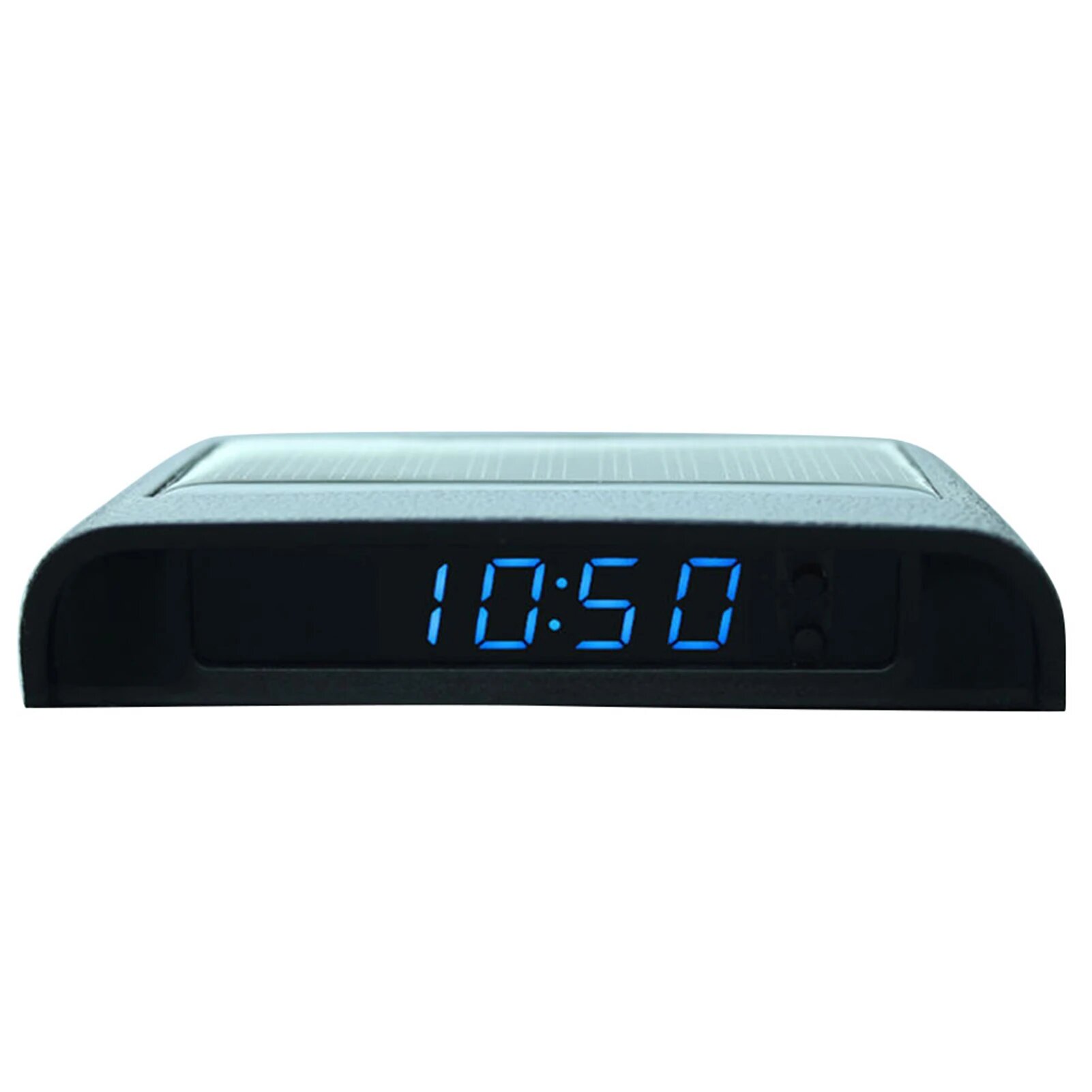 Солнечные автомобильные часы Blue 10:50
