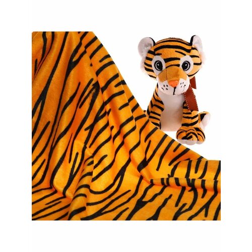 Ткань для рукоделия мех тигровый 536₽