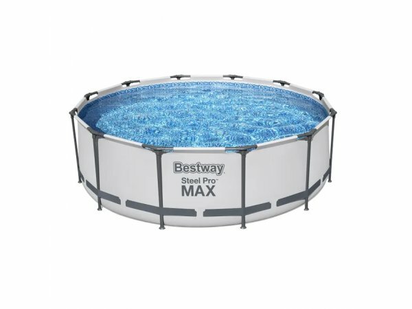 Каркасный бассейн Bestway Steel Pro Max 366*100 см, фильтр-насос, лестница 56418