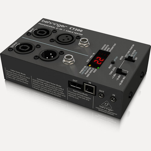 Изображение товара Кабельный тестер Behringer CT200
