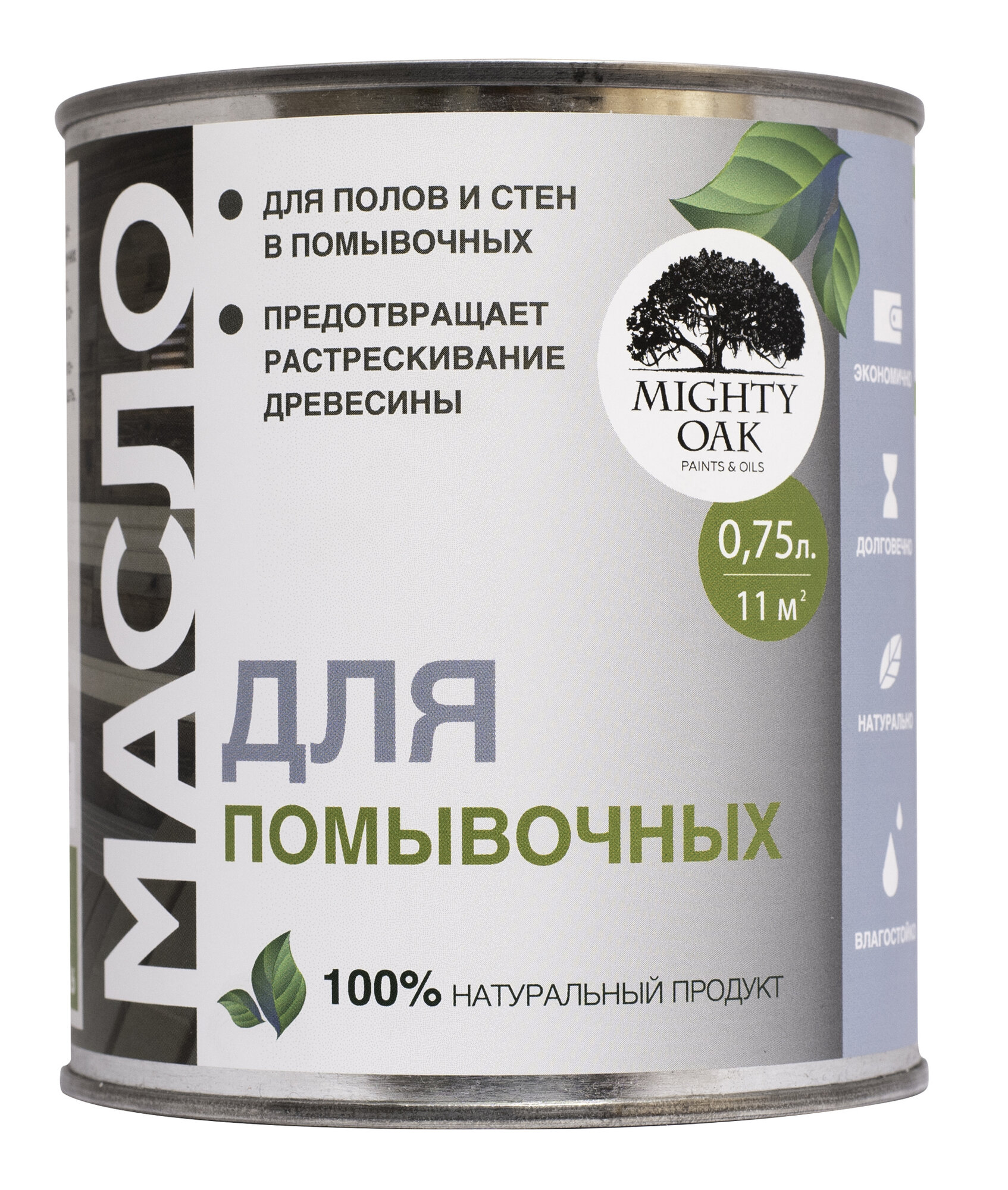 фото Масло для полов и стен в помывочных Mighty Oak 0.75 л