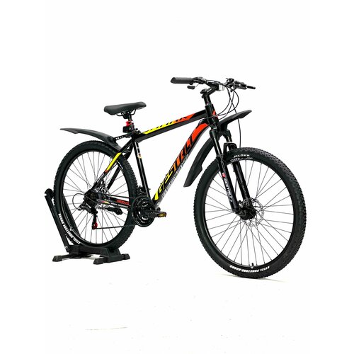 Алюминиевый горный велосипед GESTALT SHARK 29 19 черныйкрасныйжелтый 3299000₽
