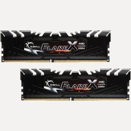 Изображение товара Оперативная память G.skill DDR4 FLARE X (AMD) 32GB (2x16GB kit) 3200MHz CL16 1.35V F4-3200C16D-32GFX BLACK
