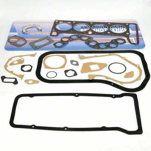 Комплект прокладок двигателя В-2101 пгбц с герметиком d-760 полный 743₽