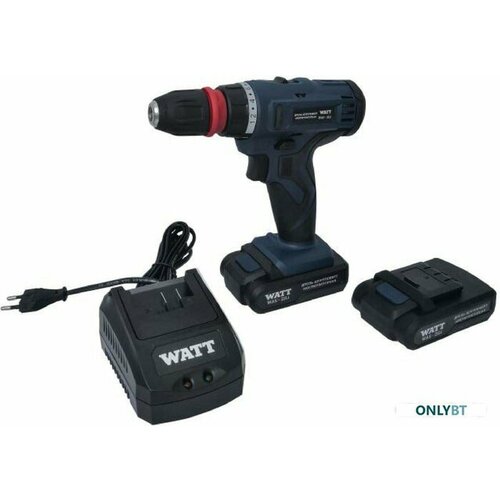 Шуруповерт WATT WAS-21Li 1.021.029.10 (с 2-мя АКБ, кейс)