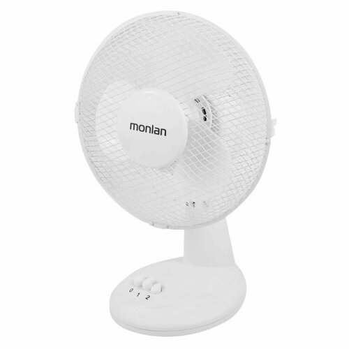 Вентилятор настольный Monlan MT-30W 30 Вт 27 см цвет белый 316500₽