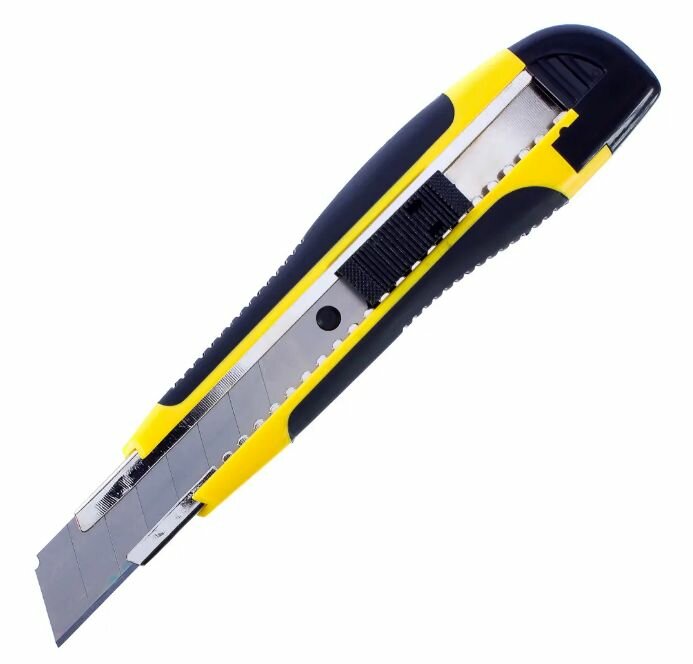 Нож Systec 18 мм двухкомпонентная ручка