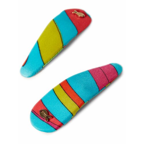 Комплект из двух заколок для волос с принтом Marmo 20816₽