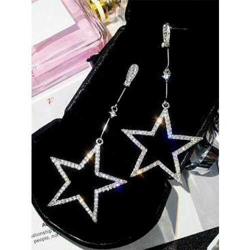 Серьги , серебряный