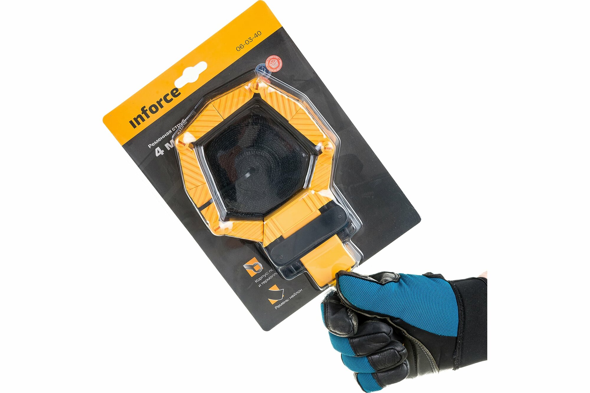 фото Inforce Ременная струбцина 4м 06-03-40