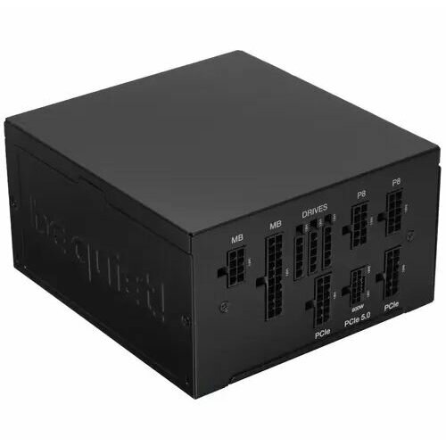 Блок питания be quiet PURE POWER 12 M FM BN344 черный - 850 Вт 80 Gold APFC 20 4 pin 44 pin 8 pin CPU 16 pin 12VHPWR 62 pin x4 PCI-E 24943₽