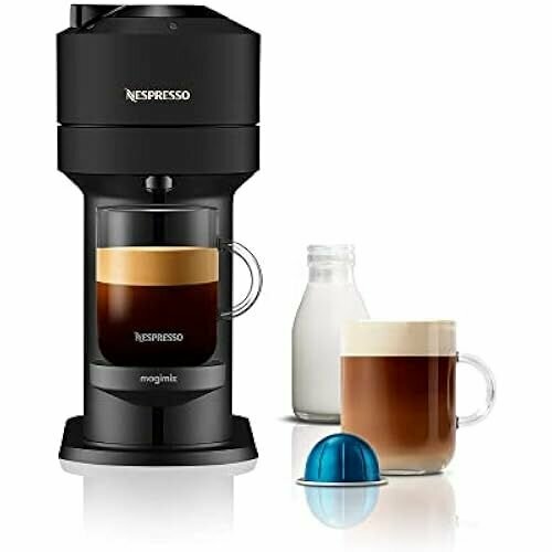Кофемашина Nespresso Vertuo Next 11719 Magimix матовый черный эксклюзивно для Amazon 4160700₽