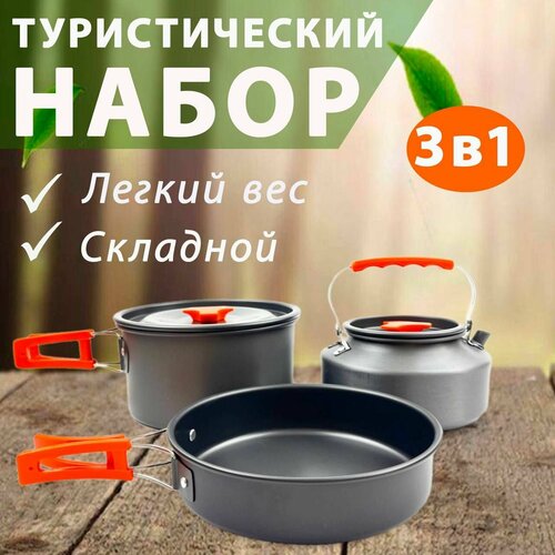 Набор посуды для кемпинга