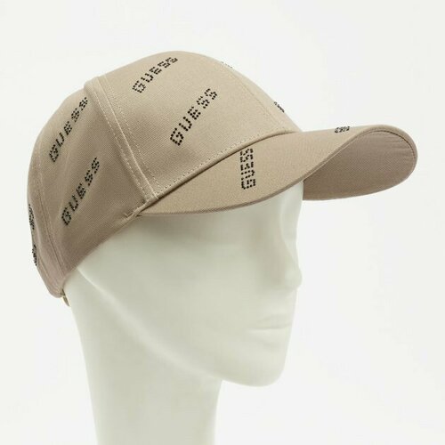 Бейсболка GUESS, размер б/р, бежевый