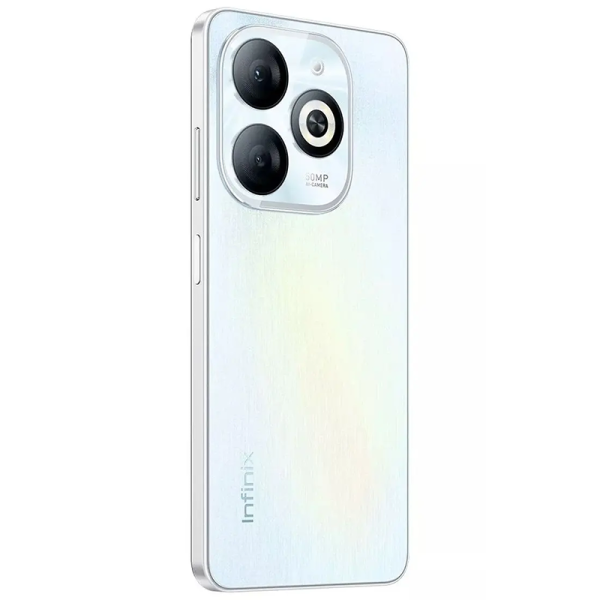 Смартфон Infinix Smart 8 Pro 4/256 ГБ, Dual nano SIM, Galaxy White — фото 1