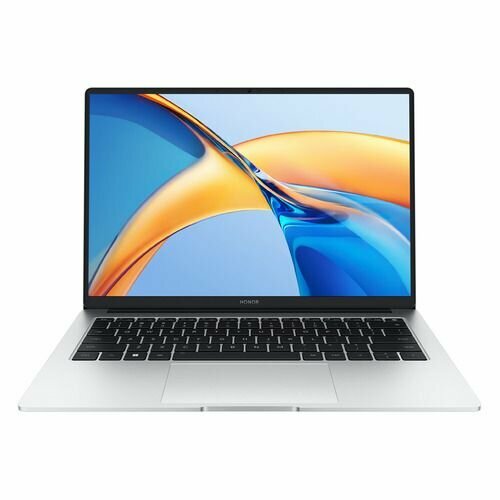 Ноутбук Honor MagicBook X14 2024 FRI-H56 5301AKAX 14 2024 IPS AMD Ryzen 5 7640HS 43ГГц 6-ядерный 16ГБ LPDDR5x 512ГБ SSD AMD Radeon 760M без операционной системы серебристый 69230₽