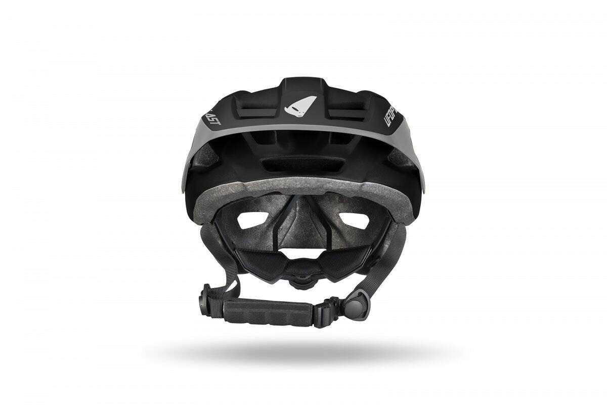 Велошлем UFO Plast Helmet Defcon-Three, Black/Grey, XS/S/M — фото 1