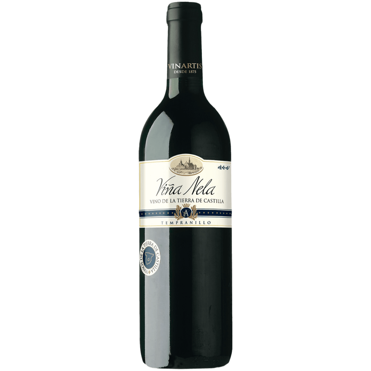 Вино Vina Nela Tempranillo Tierra de Castilla красное сухое 0,75 л