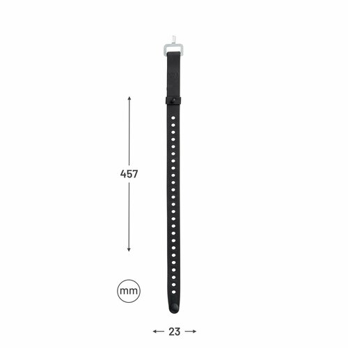 фото Крепежный стяжной стреп-ремень nite ize gearpro utility strap 18" - черный