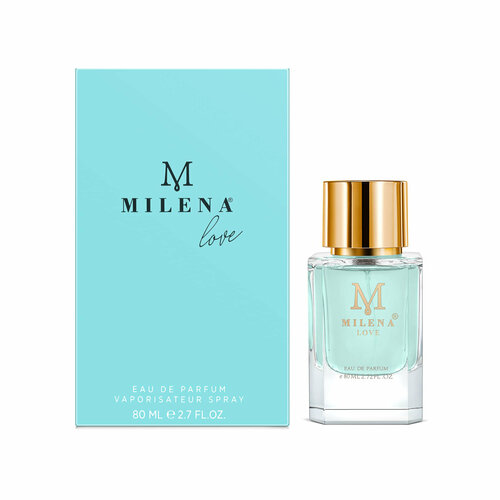 Парфюмерная вода женская Milena Love 80 мл по мотивам Tiffany Co Love For Her 2879₽