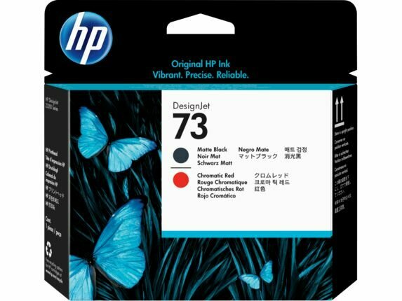 Печатающая головка HP 73 Matte Black and Chromatic Red (CD949A)