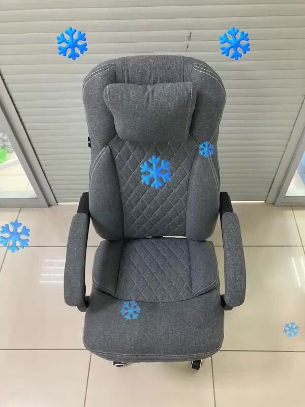 Кресло компьютерное тканьевое руководителя — фото 1