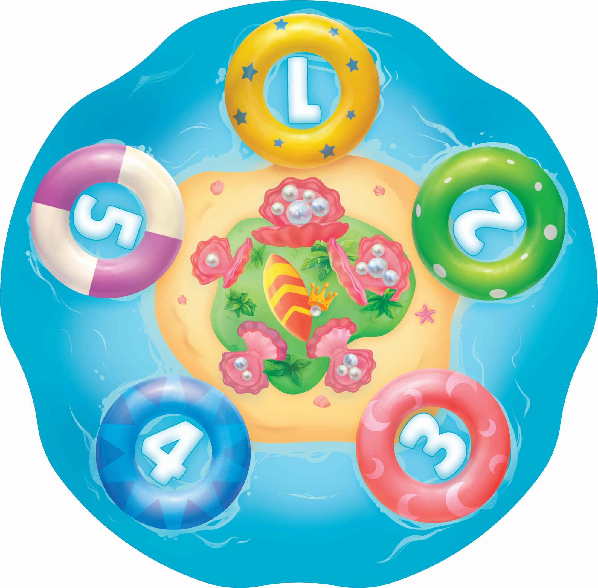 Настольная игра для детей Кубопрыги — фото 1