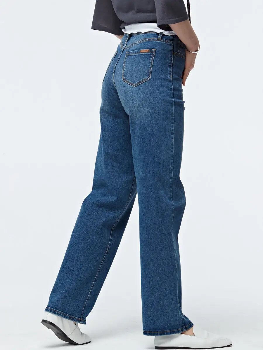 Джинсы широкие 