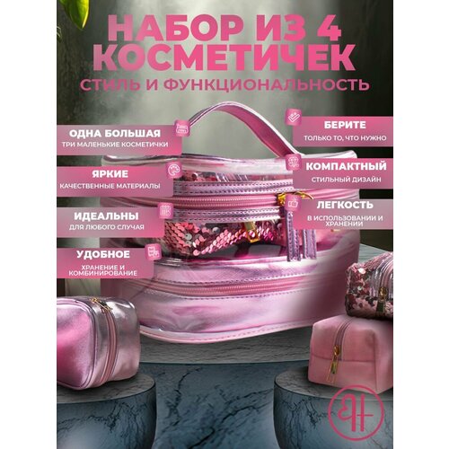 Комплект косметичек Homies, 21х16