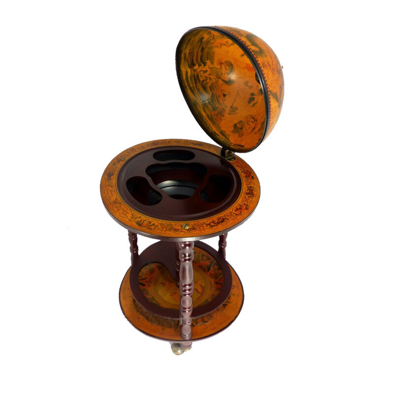 Глобус-бар напольный, диаметр 33 см — фото 1