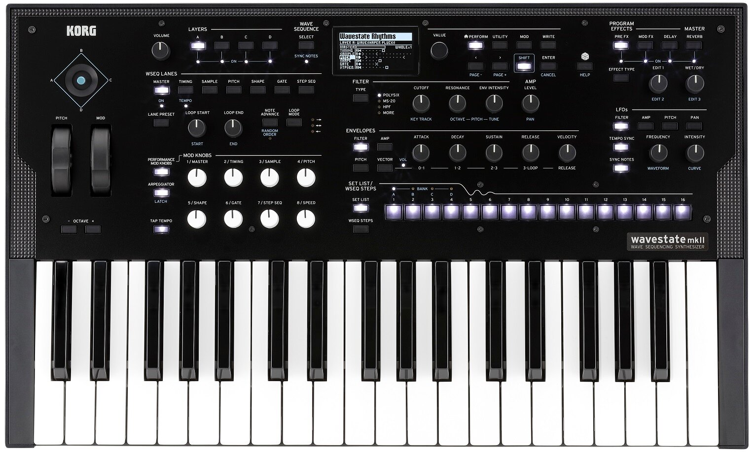 KORG WAVESTATE MKII цифровой синтезатор