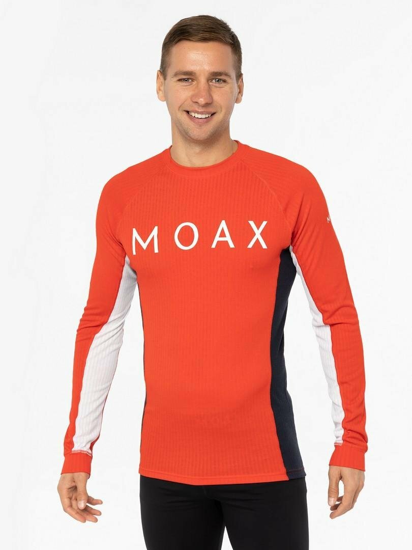 Термолонгслив MOAXSPORT, размер L, красный