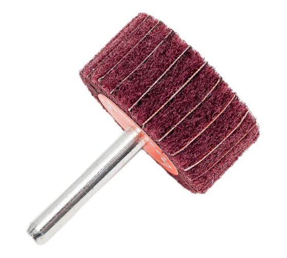 Щетка лепестковая комбинированная ROXTOP на шпинделе (40х20х6 мм; Р180+Fine) RoxelPro 135429