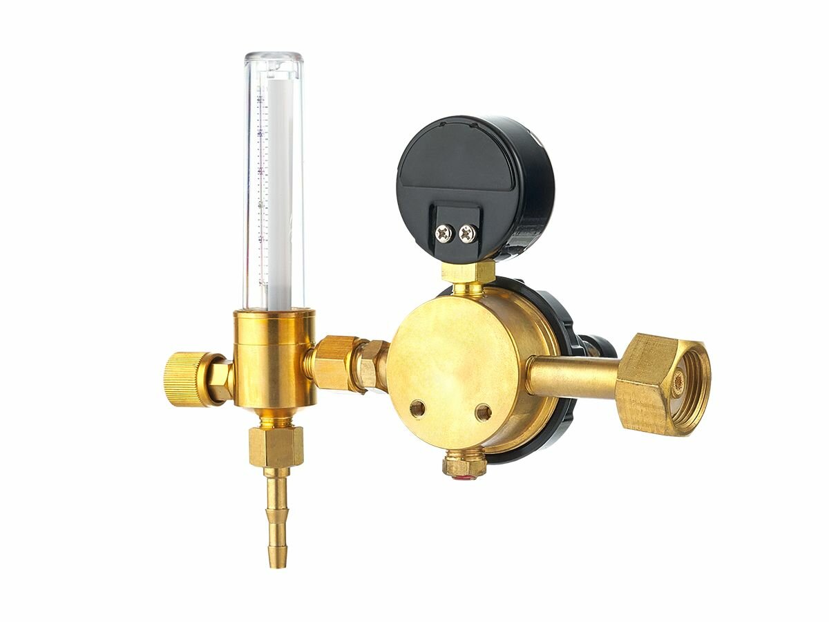 Изображение Регулятор расхода газа универсальный Сварог PRO CONTROL AR/CO2 1Р (7872636000), манометр с поверкой
