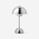 Настольная лампа Flowerpot Analog LED Chrome