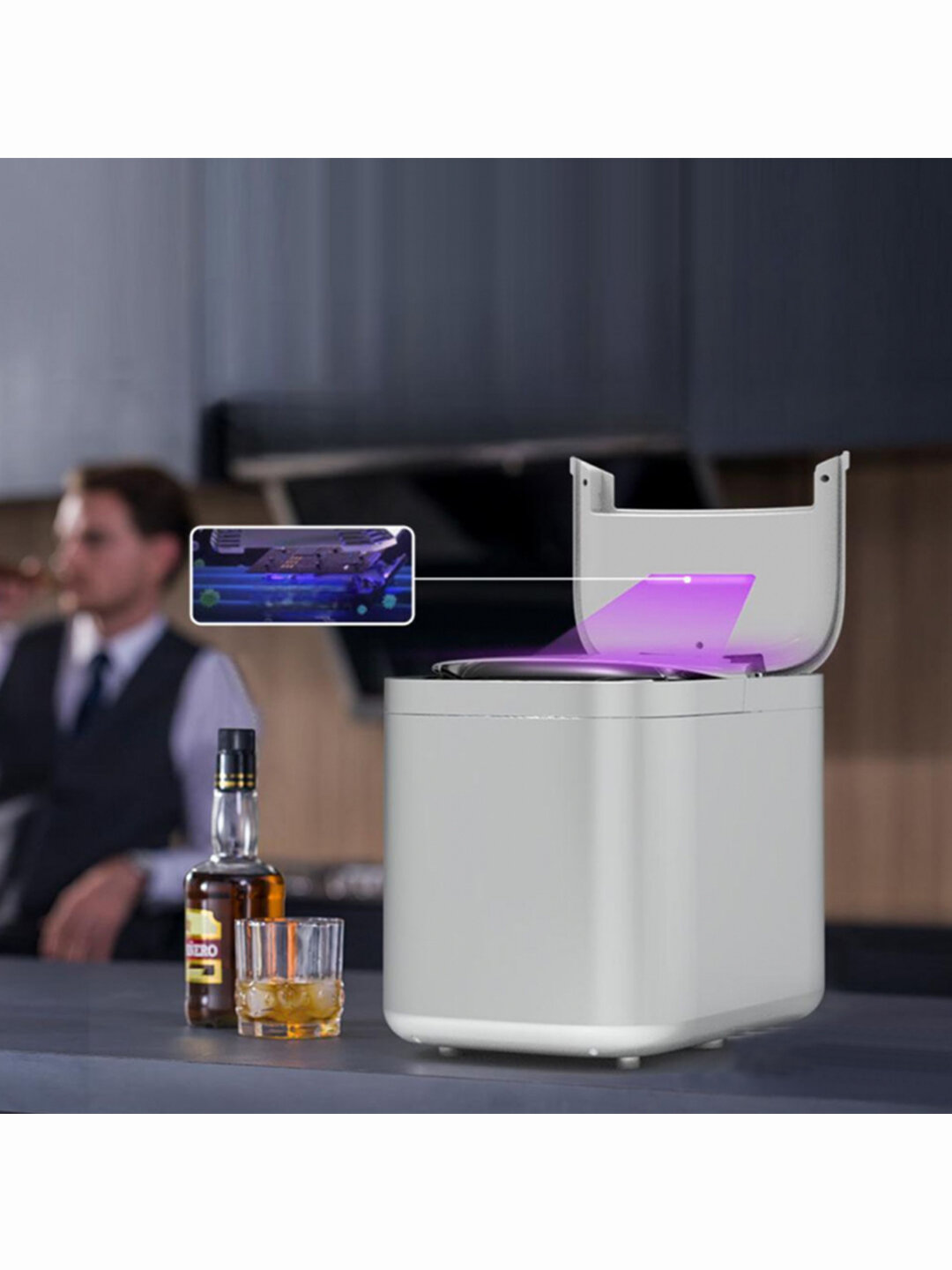 Льдогенераторы Xiaomi Автоматическая машина для изготовления круглого льда VINO Ice Machine Round Ice 15kg (VZB-15JA)