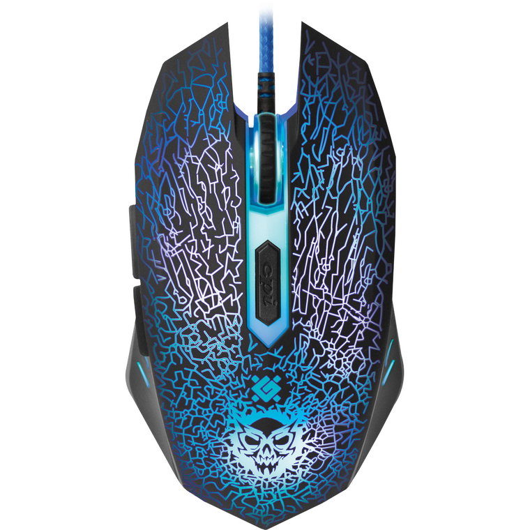 Комплект Defender Target MKP-350, USB, черный с рисунком тип подключения: проводная, интерфейс: USB — фото 1