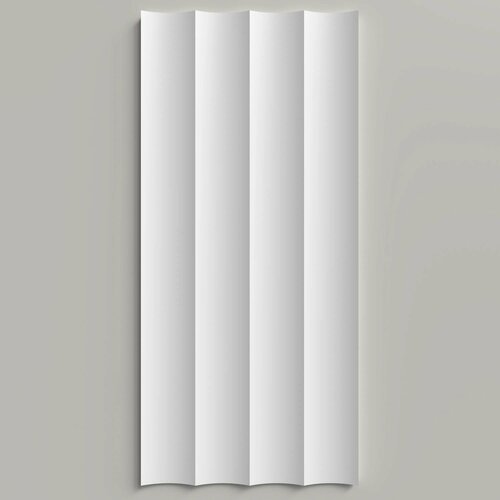 Стеновая панель ударопрочная под покраску Decor-Dizayn в комплекте 1 шт ударопрочная 18010мм 2 м длина DD917 2819₽