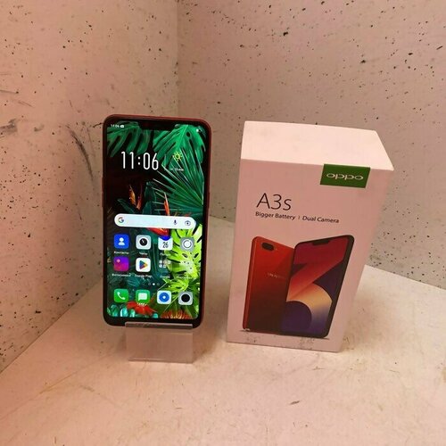 Смартфон OPPO A3s 6/128 Красный