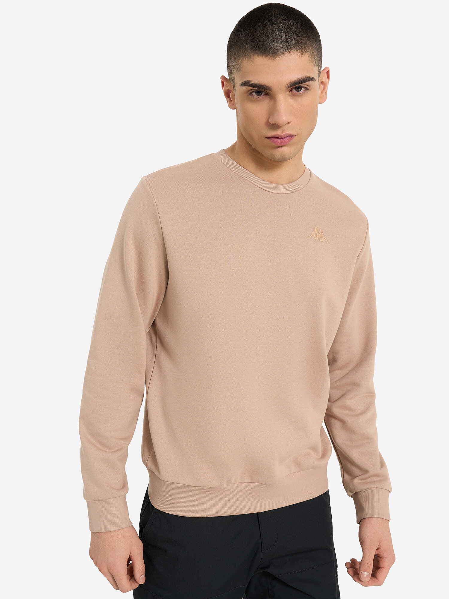 Свитшот Kappa, размер 52-54, , бежевый — фото 1