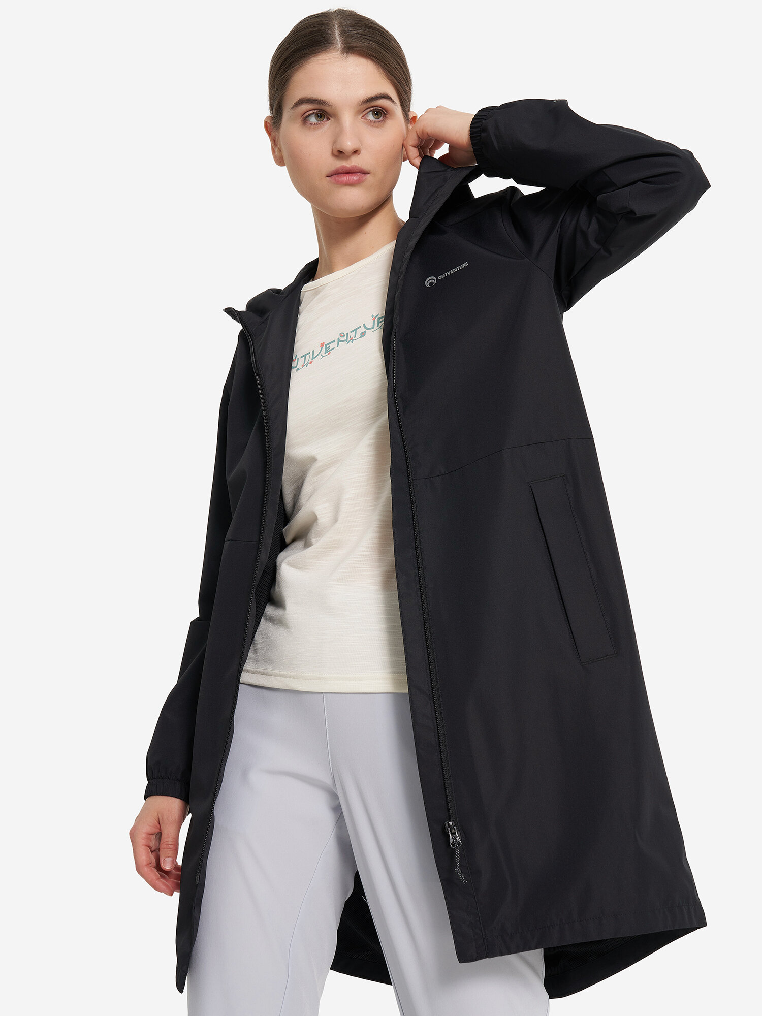 Ветровка OUTVENTURE Women's Long Jacket