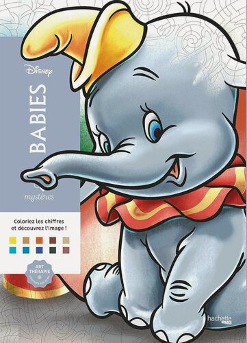 Изображение товара Раскраска по номерам Coloriages mysteres Disney - Babies - Малыши, 128стр. - 2019452235