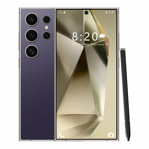 Смартфон S24 Ultra экран 68 161ТБ Android 14 Мобильный телефон 14990₽